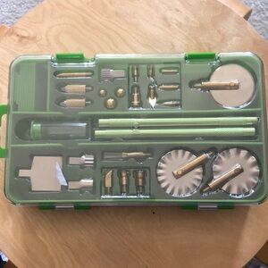 Green and Gold Craft Tool Set